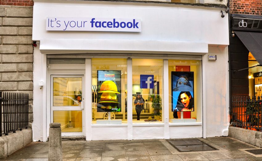 pop up facebook dublin