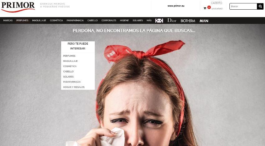 Error 404 Primor