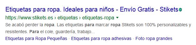 meta description seo ecommerce