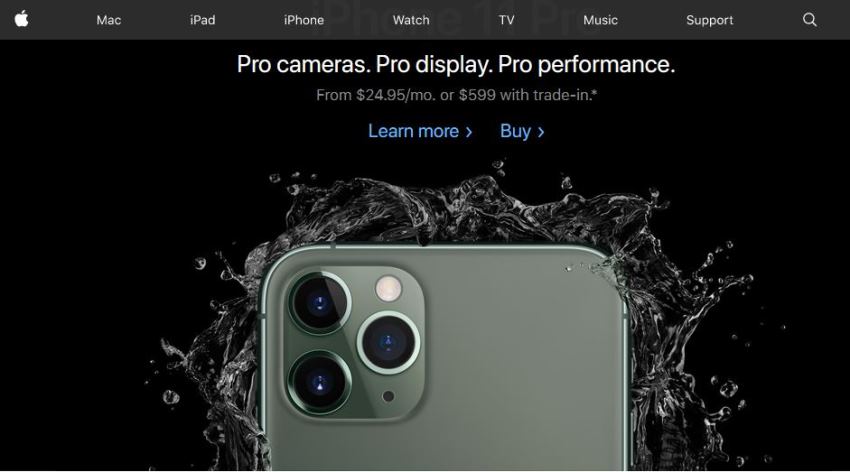 ejemplo de propuesta de valor iphone