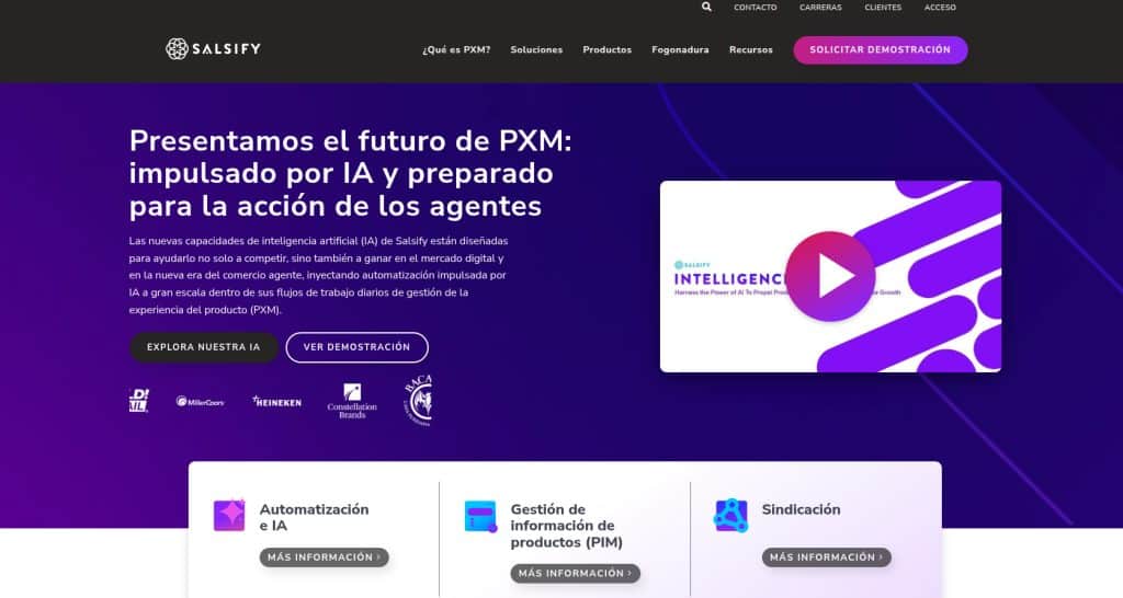 salsify pim product information management