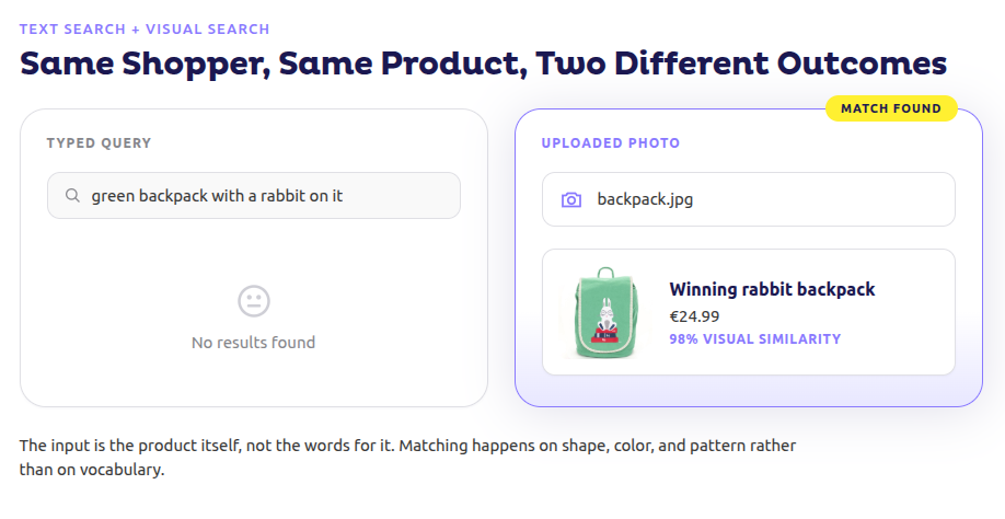 text search vs visual search
