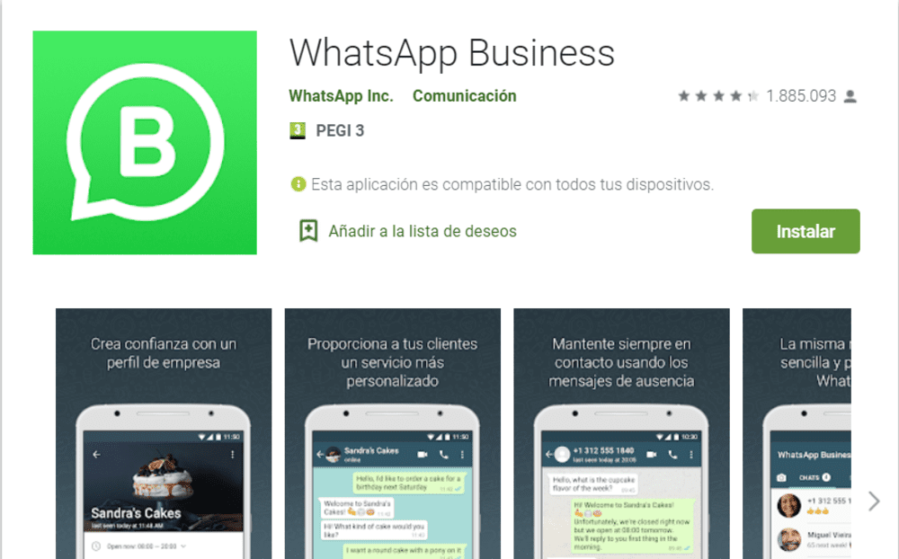 whatsapp business