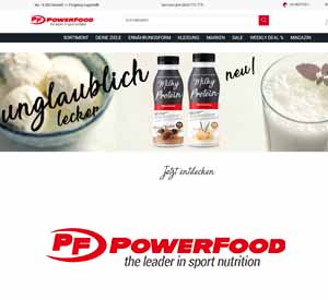 powerfood shopware