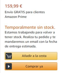 amazon sin stock scarcity ecommerce
