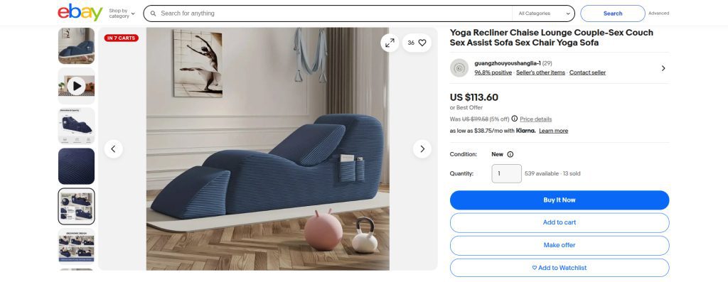 CTA for ecommerce navigation