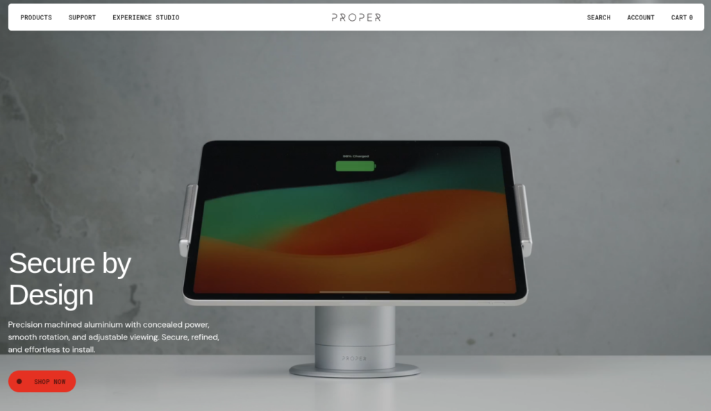 studio proper shopify ejemplo tienda online
