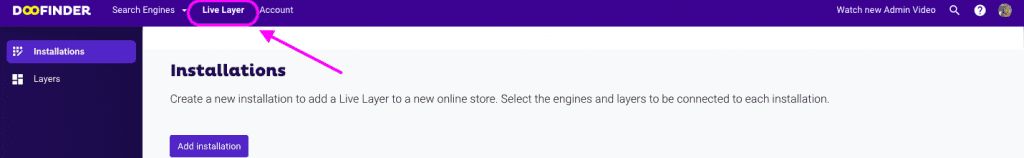 configure and Install Live Layer Woocommerce