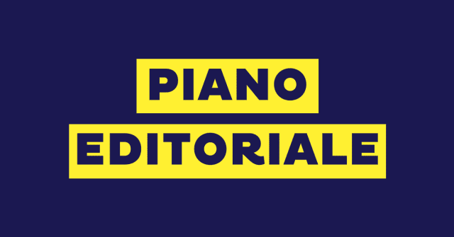 Piano editoriale
