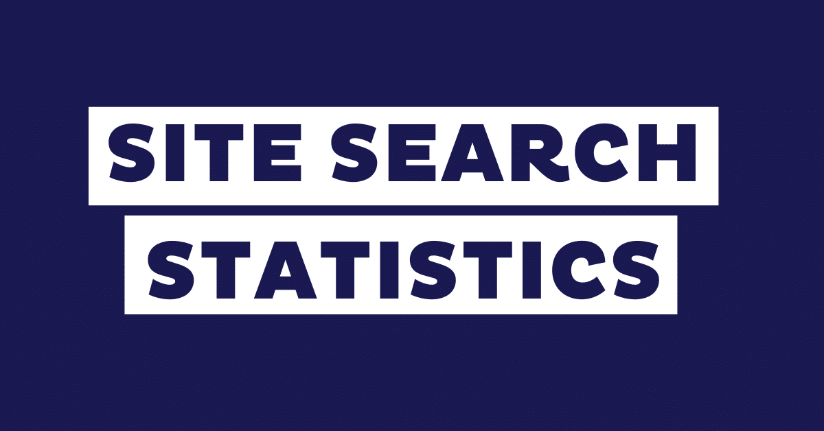 eCommerce Site Search Statistics for 2026