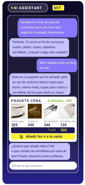 doofinder cross sell venta cruzada ai assistant