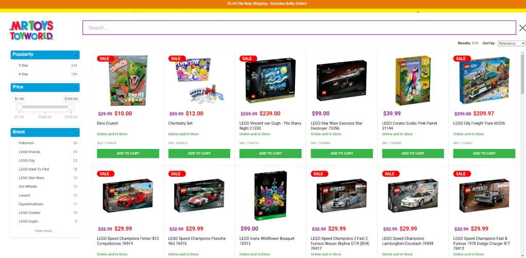 ecommerce internal search