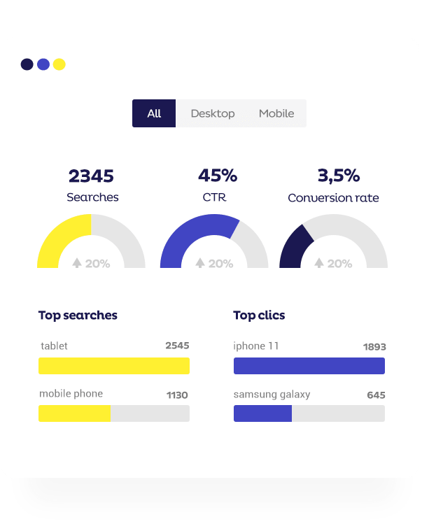 how can site search data be used to optimize a web site?