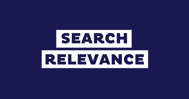 search relevance