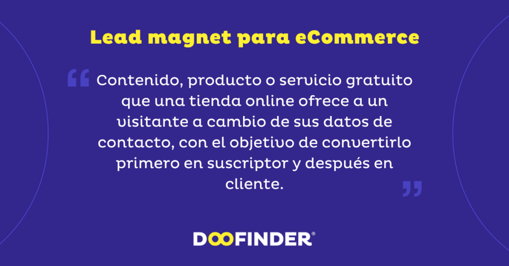 que es un lead magnet ecommerce