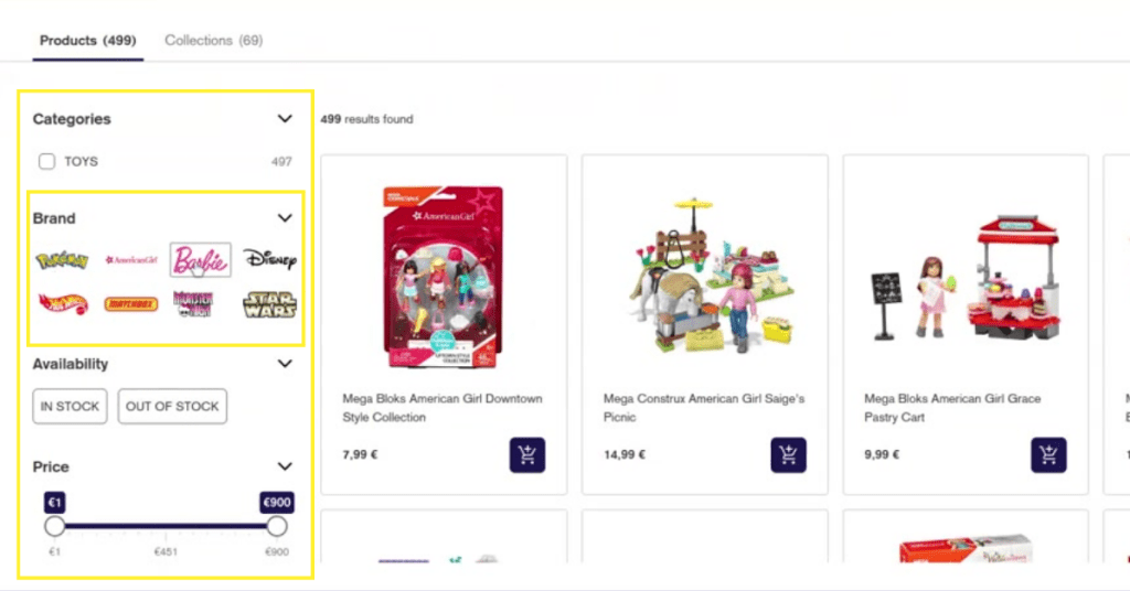 faceted navigation ux	
