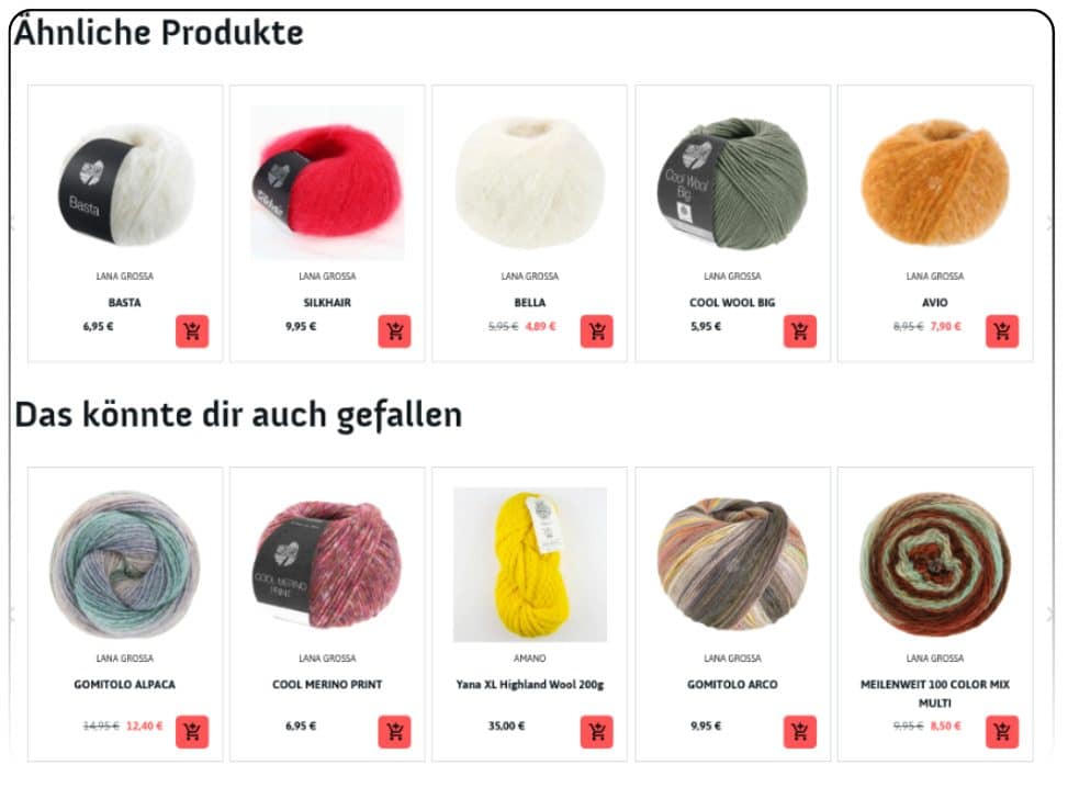 Oonique Produktempfehlungen