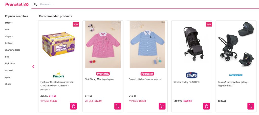 Schaltfläche „In den Warenkorb“ für einfache Einkäufe