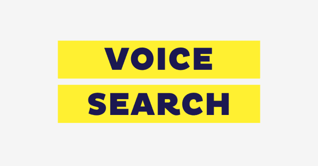 VOICE SEARCH FEATURED IMAGE