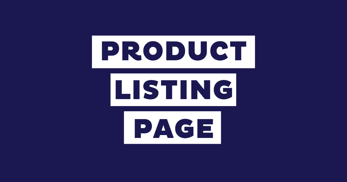 Product Listing Page: Definition, Beispiele & Best Practices