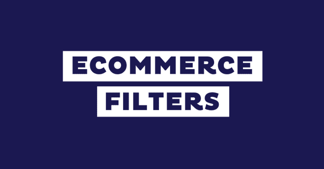 ecommerce filters