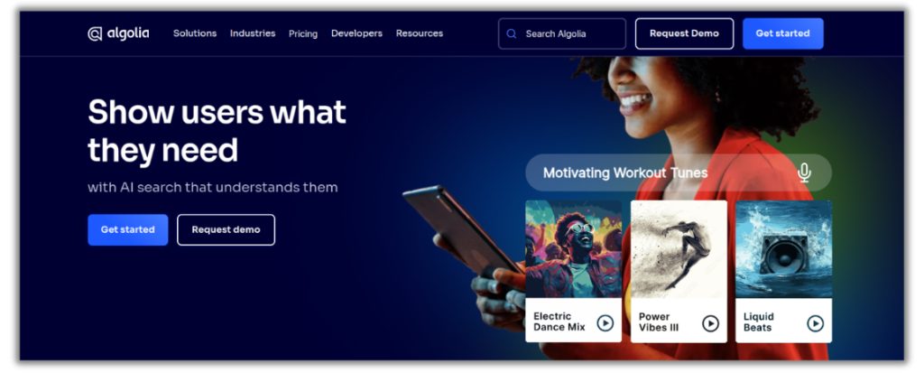 algolia ecommerce search solution