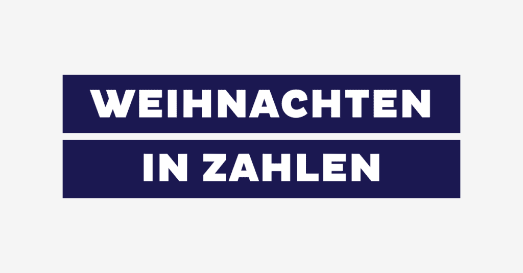 Weihnachten 2025 in Zahlen: Lustige und interessante Fakten