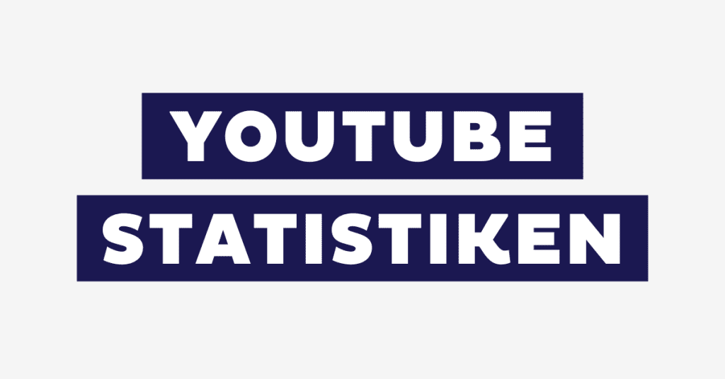 YouTube Statistiken 2026: Wichtige Zahlen im Überblick