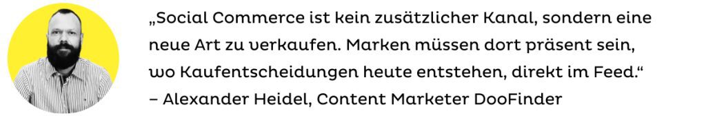Zitat_Alexander Heidel_Social Commerce