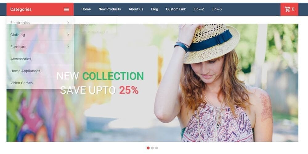 Megashop PrestaShop-Template