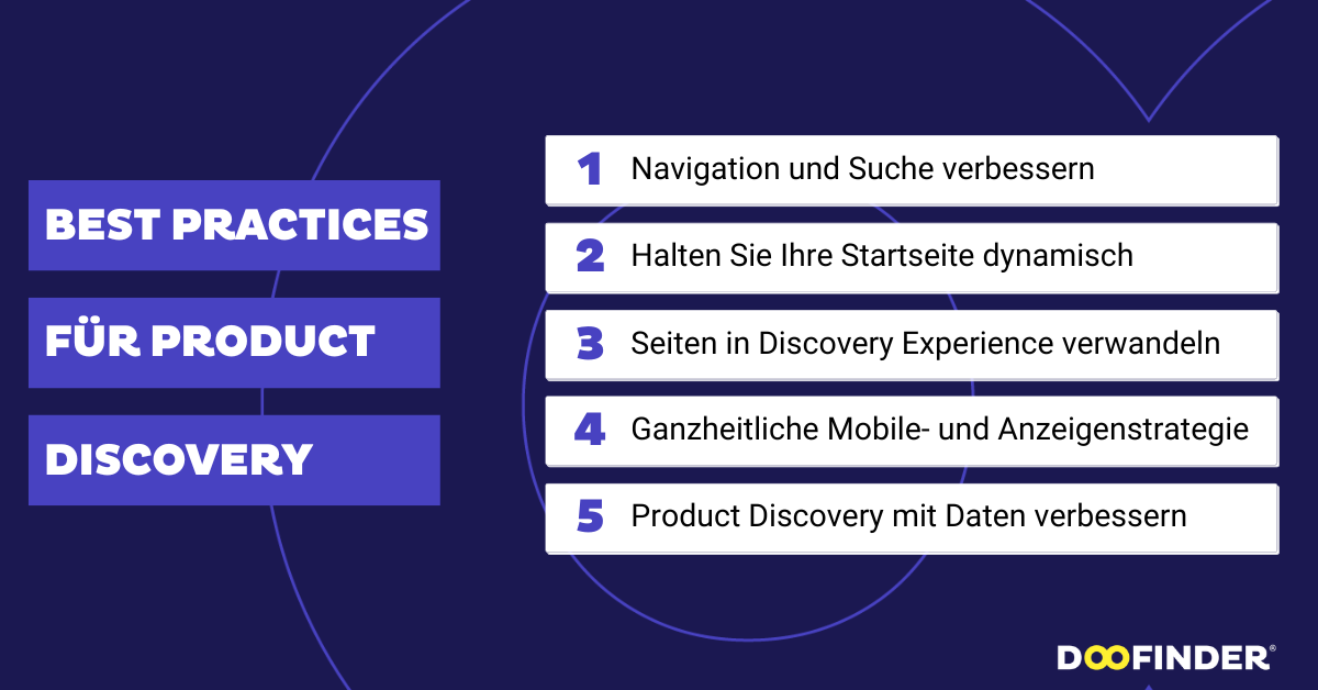 5 Best Practices für personalisierte Product Discovery