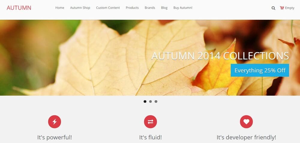 Autumn PrestaShop-Template