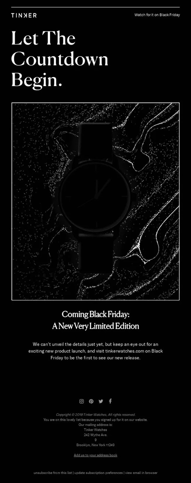 AD 4nXcHjPqLh5GW3vF1 Black Friday Newsletter: Tinker Watches