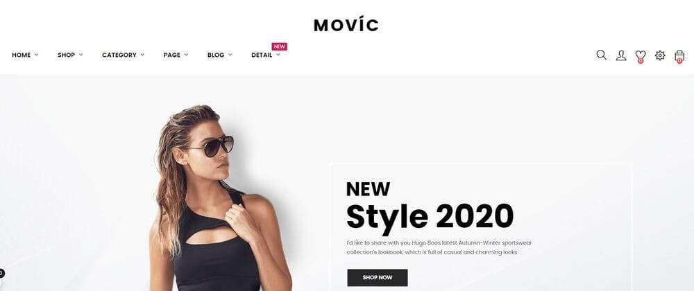 Movic Fashion Store PrestaShop-Template