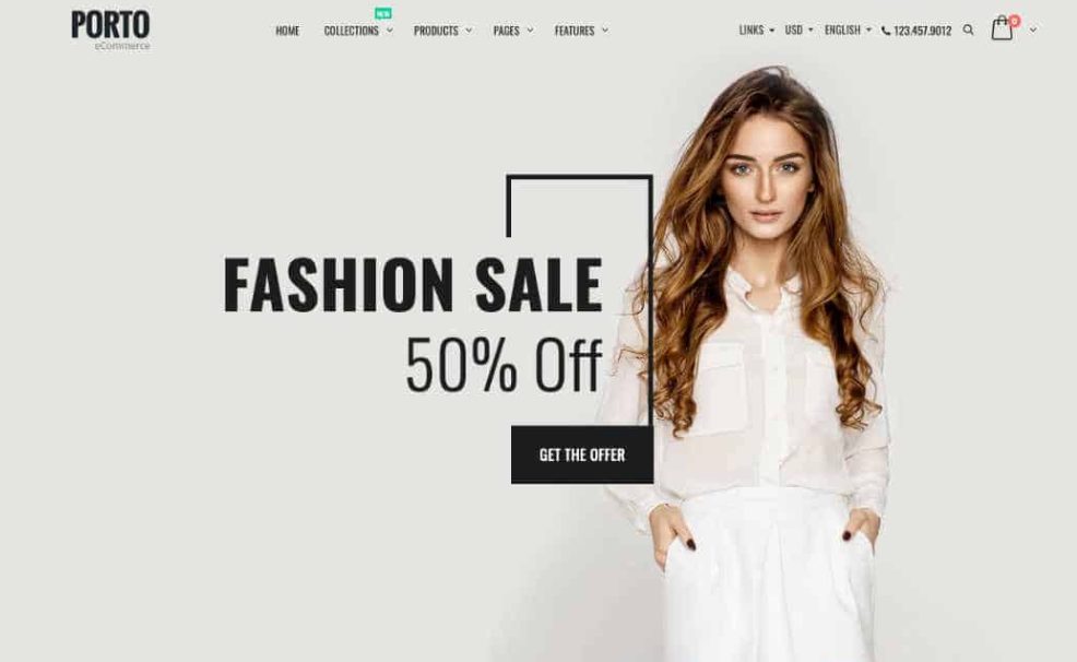 Shopify-Themes Porto
