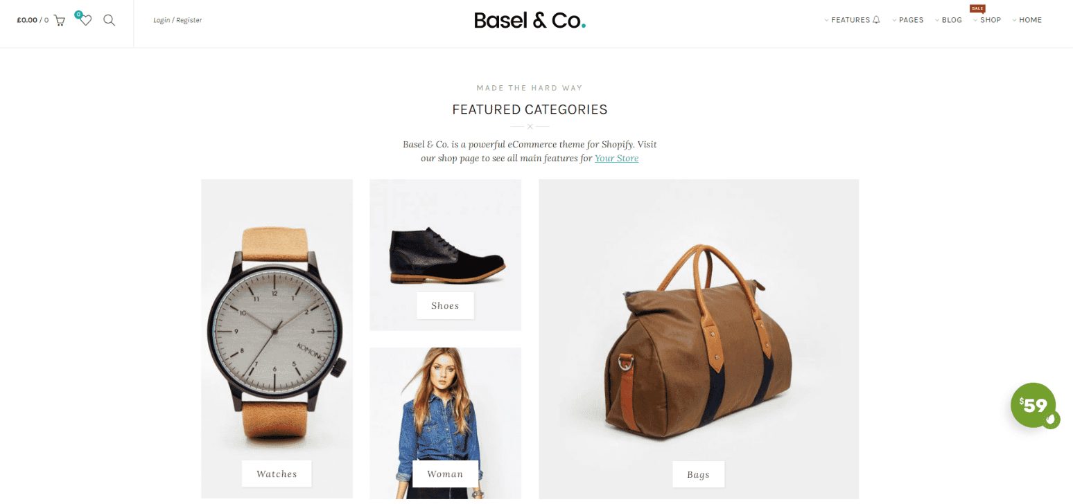 Shopify-Themes Basel