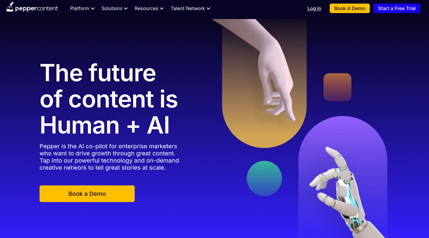 KI-Tool PepperContent