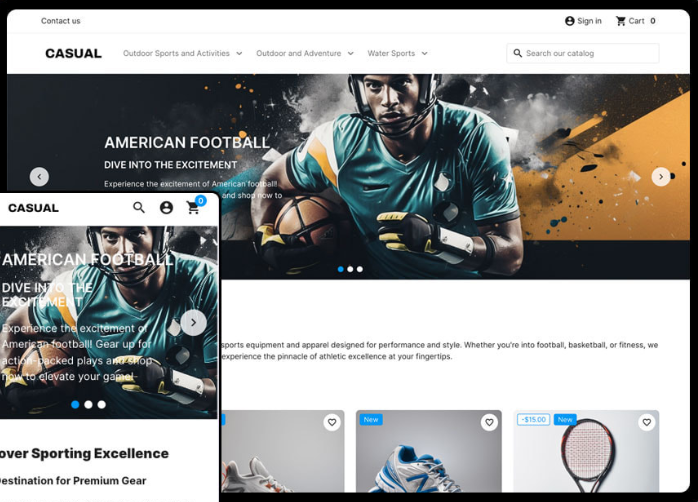 Pack Theme Casual PrestaShop-Template
