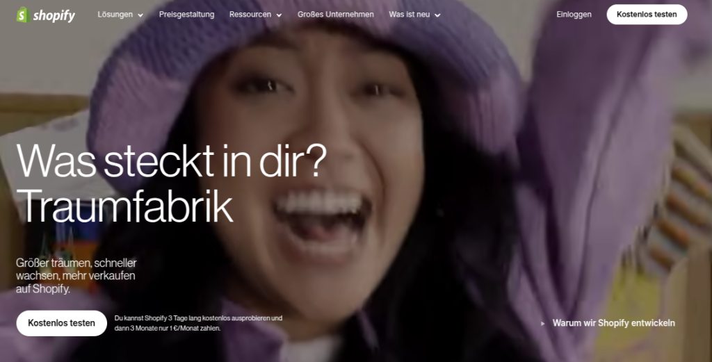 E Commerce Platform Shopify E-Commerce-Plattform Shopify