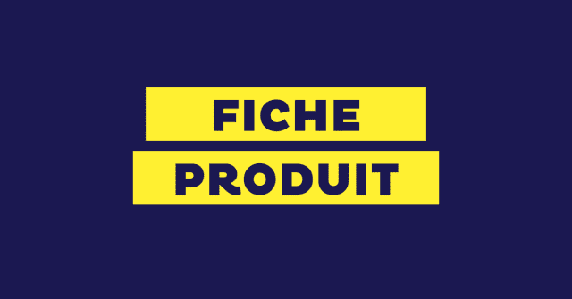 Fiche Produit