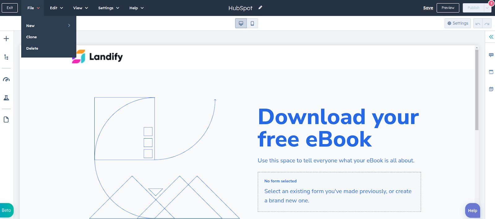 WordPress Landingpage