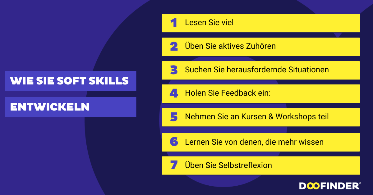 Wie Sie Soft Skills entwickeln können