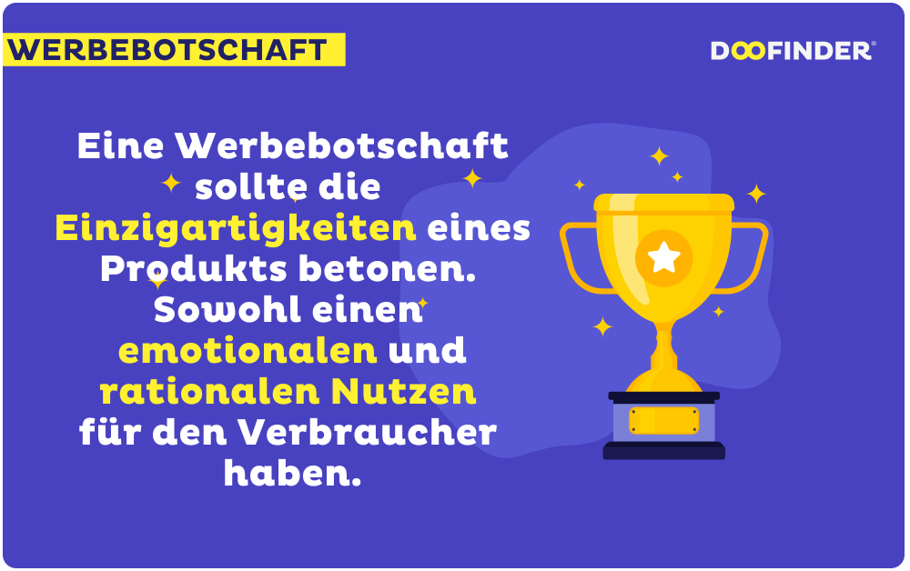 Werbebotschaft erstellen
