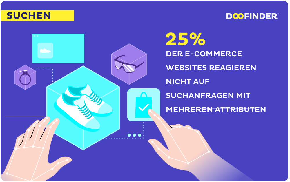 Shopsuche Statistik zur Suche nach Merkmalen