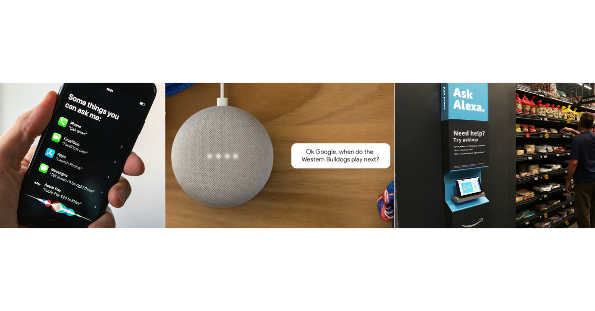  Google, Siri und Alexa