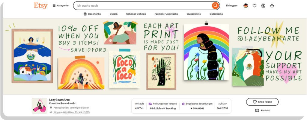 Mach aus deinem Etsy-Shop eine Marke – mit 3 kleinen Details