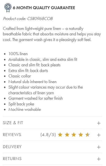 seo for ecommerce product descriptions