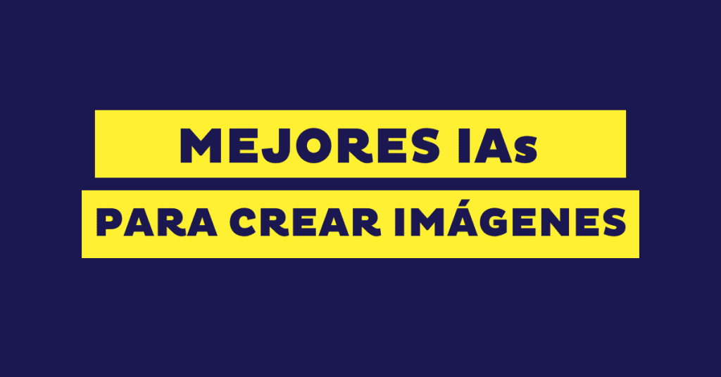 Las mejores IA para crear imágenes en 2025