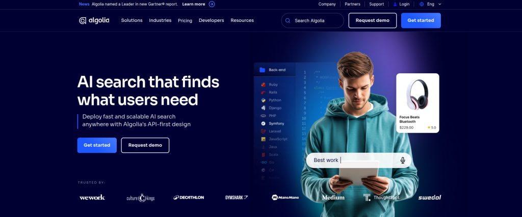 Algolia WooCommerce Search Plugin