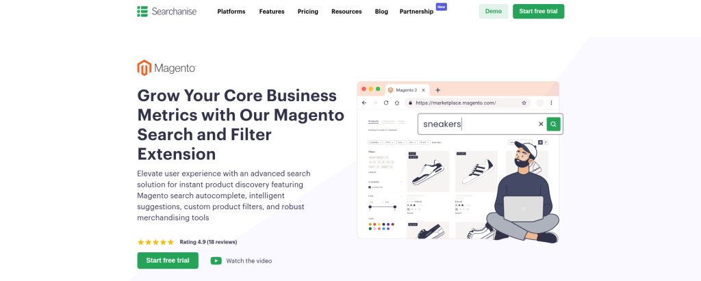 searchanise search app for magento